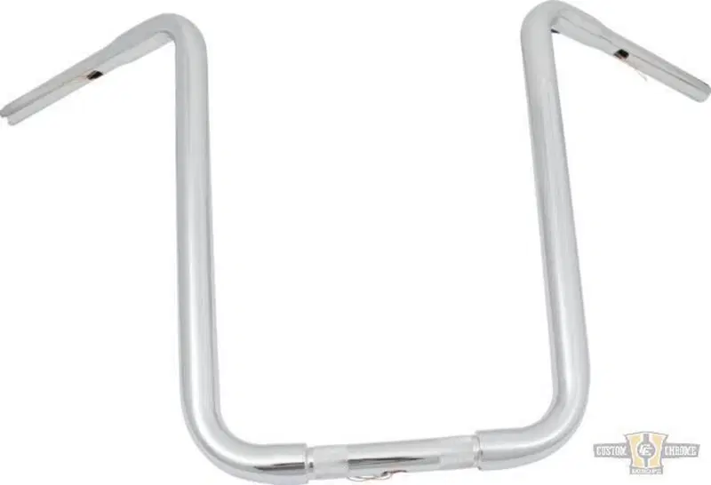 Manubrio Ape Hanger 1-1/4" alto 19" Cromato senza Santee