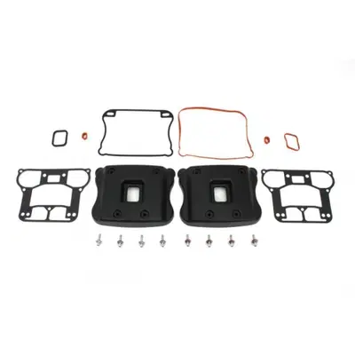 Coperchi Rocker Box neri per Sportster dal 2004 al 