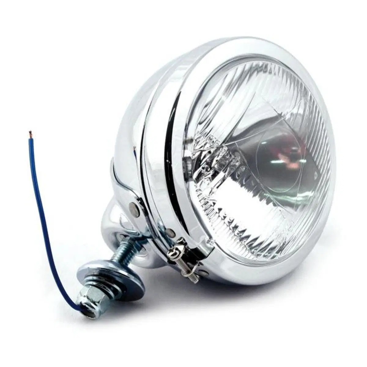 Faro 4 1/2'' abbagliante omologato lente rigata Mo 