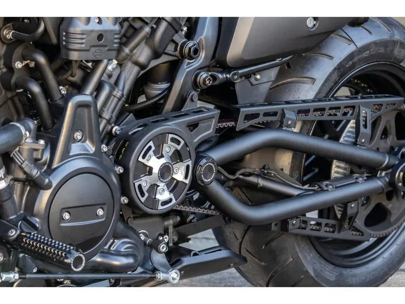 copri puleggia pignone anteriore nero Rick's per S 