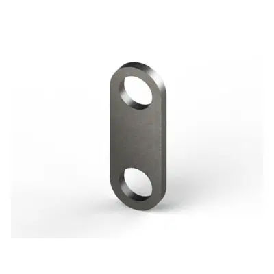 Staffe in acciaio da saldare B 32mm x L 90mm x 6mm 