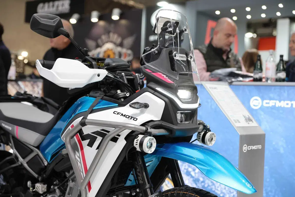 Eicma 2023: CFMOTO 450MT, la piccola Adventure bicilindrica [VIDEO] (5)