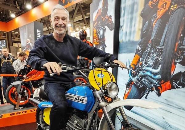 Linus e la sua nuova KTM 175 GS: A 15 avrei ucciso per averne una!