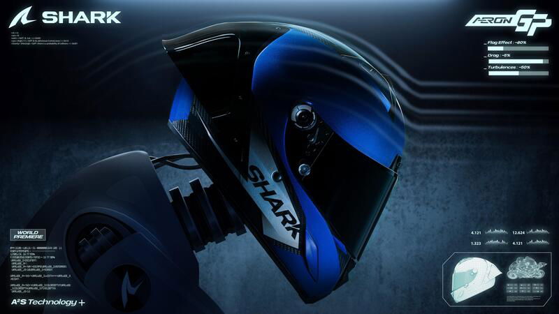 Shark Helmets presenta a EICMA l&#039;Aeron GP 