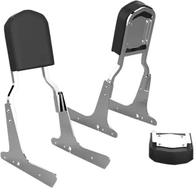 Schienalino Sissy Bar fisso alto 28 cromato per So 