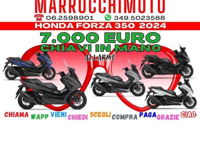 Prezzi scooter Honda Forza 350 2022 Concessionaria Ufficiale Honda a  Terracina Latina