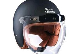 CASCO ROYAL ENFIELD MATT BLACK CON VISIERA