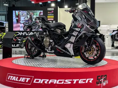 Eicma 2023. L'Italjet Dragster 559 Twin &egrave; sui blocchi di partenza