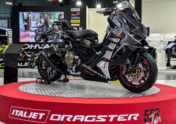 Eicma 2023. L'Italjet Dragster 559 Twin è sui blocchi di partenza