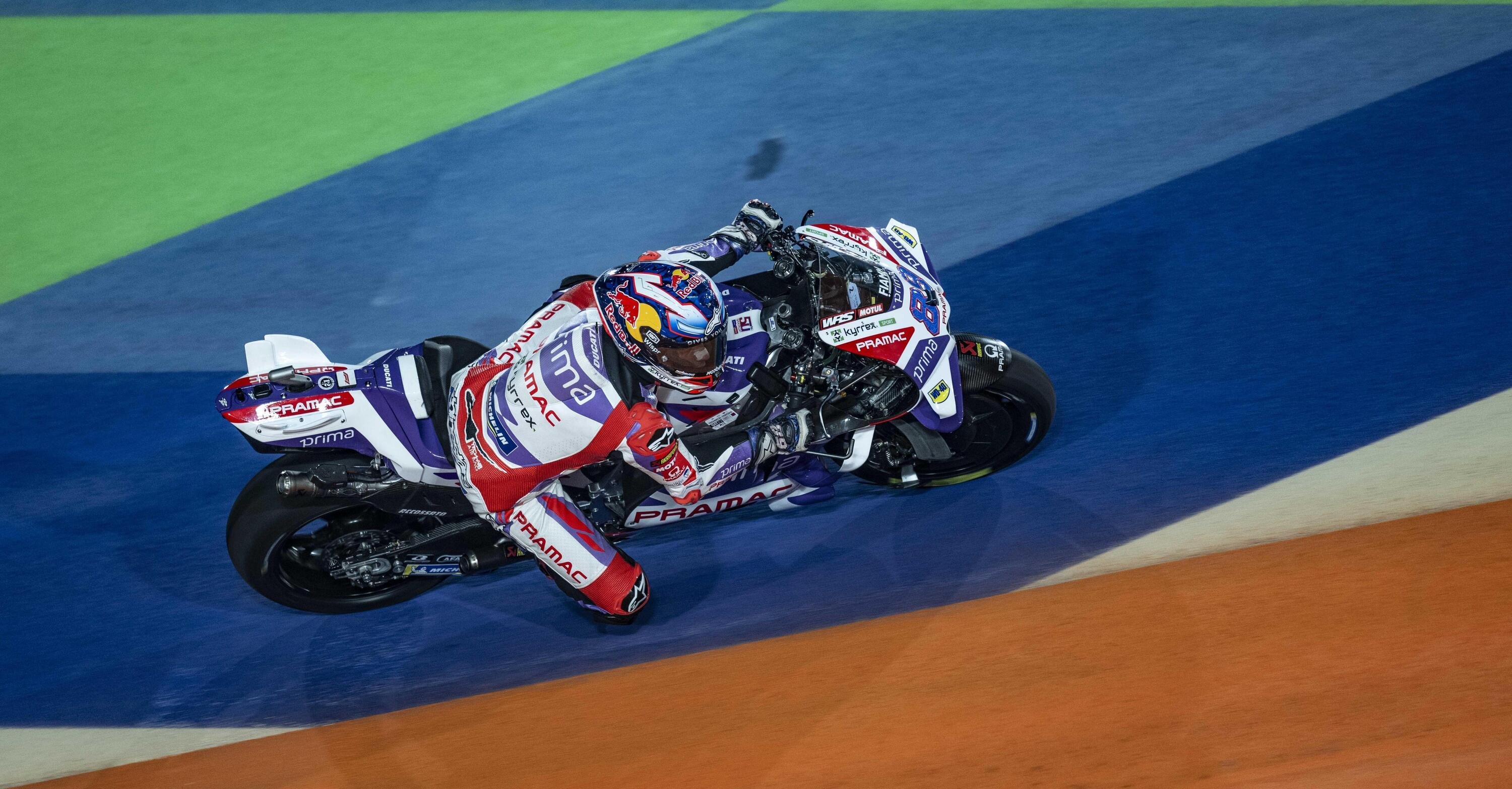 MotoGP 2023. GP del Qatar. Jorge Martin: &quot;Mi sembrava di cadere a ogni curva&quot;