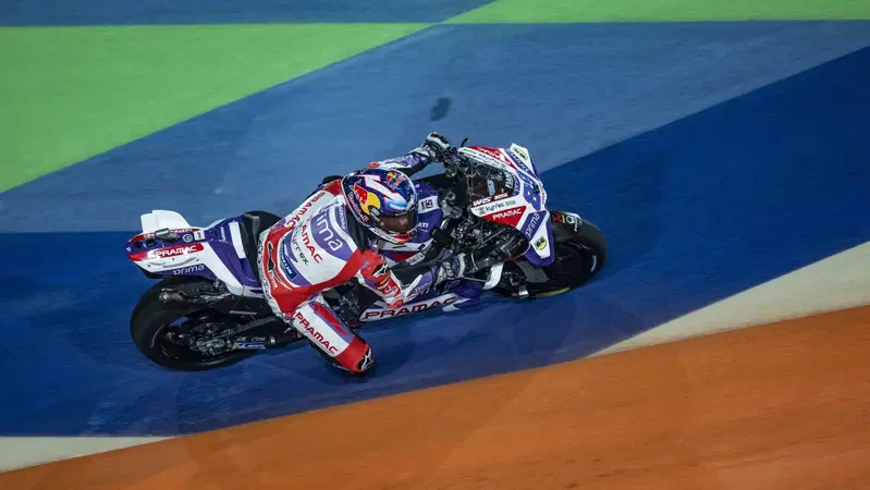 MotoGP 2023. GP del Qatar. Jorge Martin: "Mi sembrava di cadere a ogni curva"