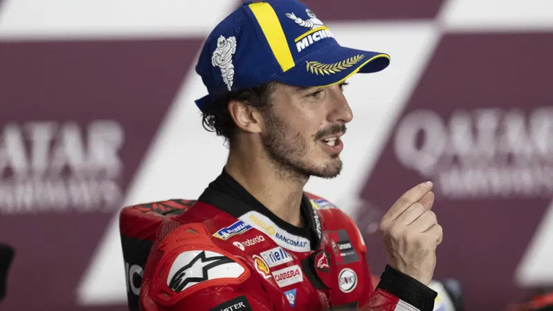 MotoGP 2023. GP del Qatar. Pecco Bagnaia: "Ho temuto di centrare Fabio Di Giannantonio: &egrave; andata bene&rdquo;