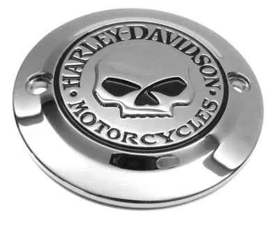 Point Cover HD Skull cromato per FL, FX, FXR, Dyna 
