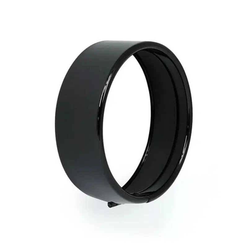 Ghiera per faro da 5-3/4” Recessed nera lucida per 