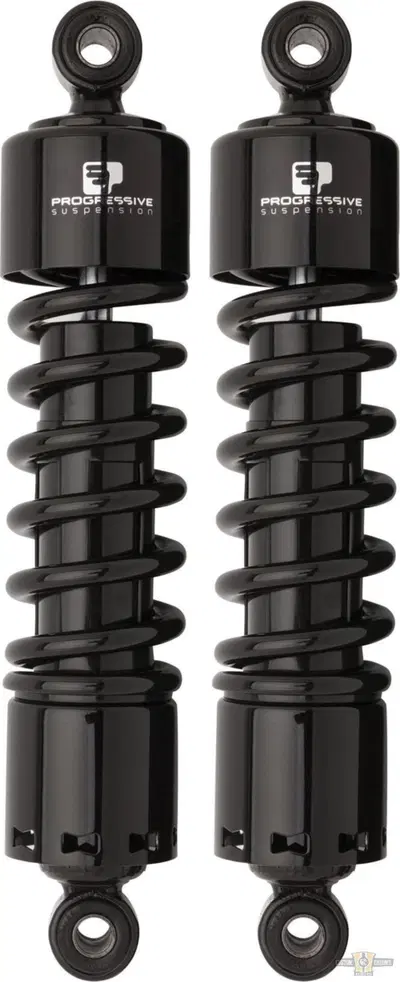 Ammortizzatori 12,5" cromati Progressive Suspensio Progressive Suspension