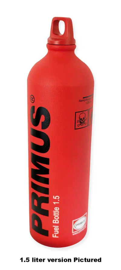 Bottiglia carburante rossa da 1 litro Custom Chrom 