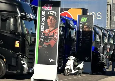 MotoGP 2023. GP di Valencia. Il mea culpa di Aleix: Sono andato nel motorhome di Morbidelli