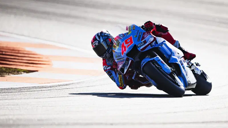 MotoGP 2023. GP di Valencia. Fabio Di Giannantonio: "Corro per me, non potevo attaccare Pecco Bagnaia&rdquo;