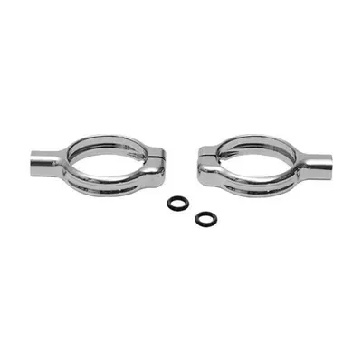 Supporti frecce cromati Rebuffini per forcelle da 