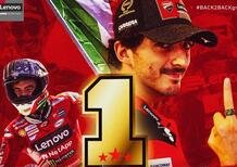 MotoGP 2023. GP di Valencia. Pecco Bagnaia campione del mondo!