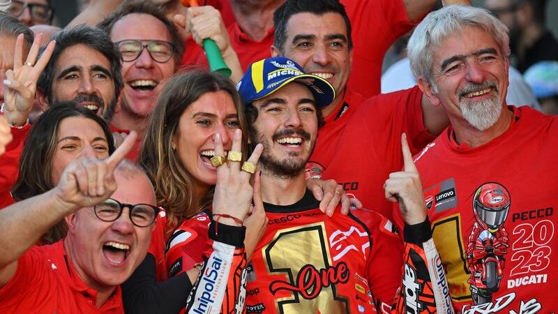 MotoGP 2023. DopoGP di Valencia: Bagnaia e Ducati, dura la coppia! [VIDEO]