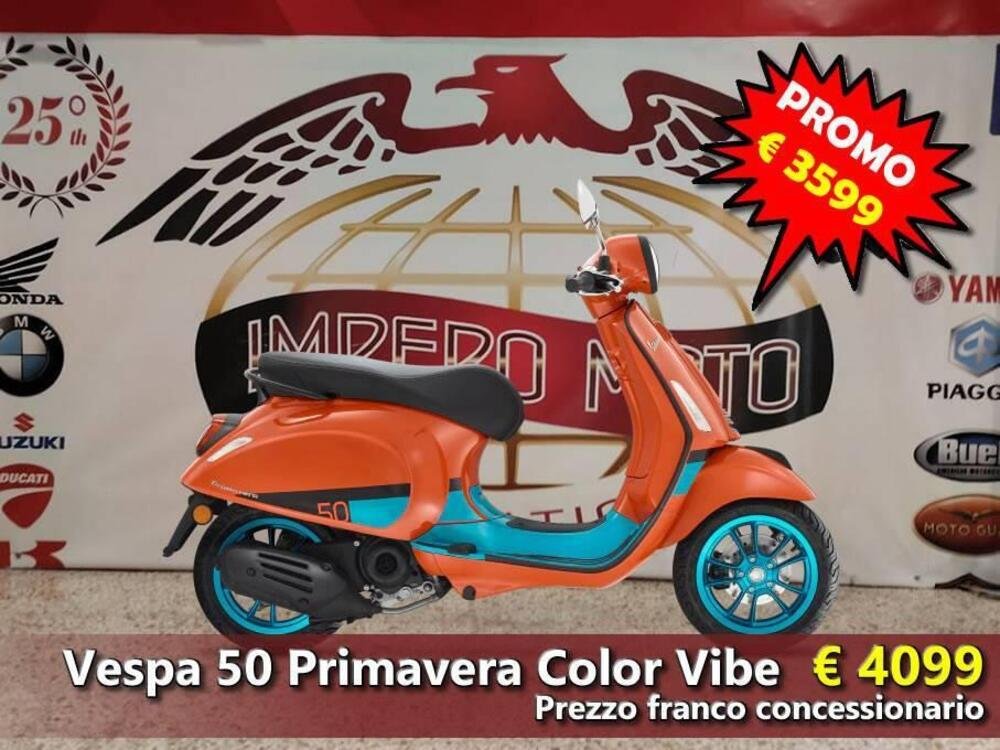 Vespa Primavera 50 Color Vibe (2023 - 24)
