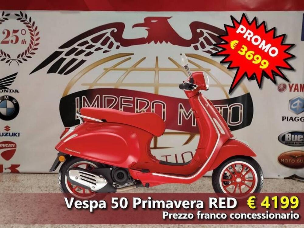 Vespa Primavera 50 RED (2023 - 24)