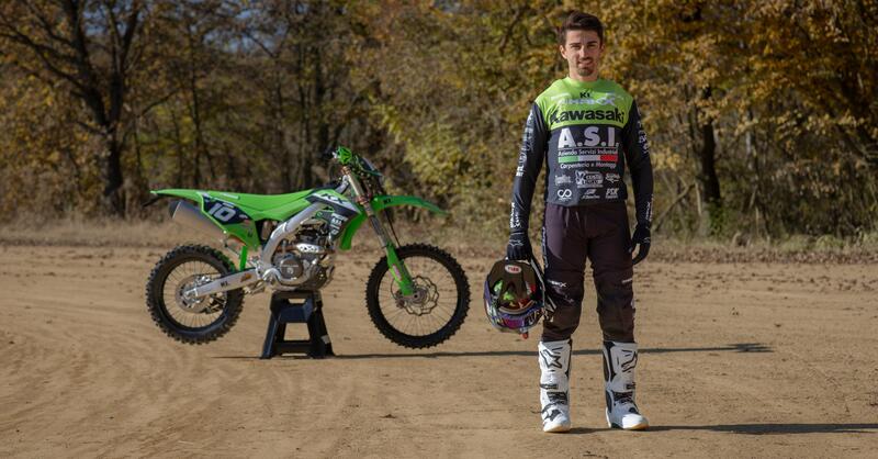 Kawasaki punta in alto con Davide Soreca