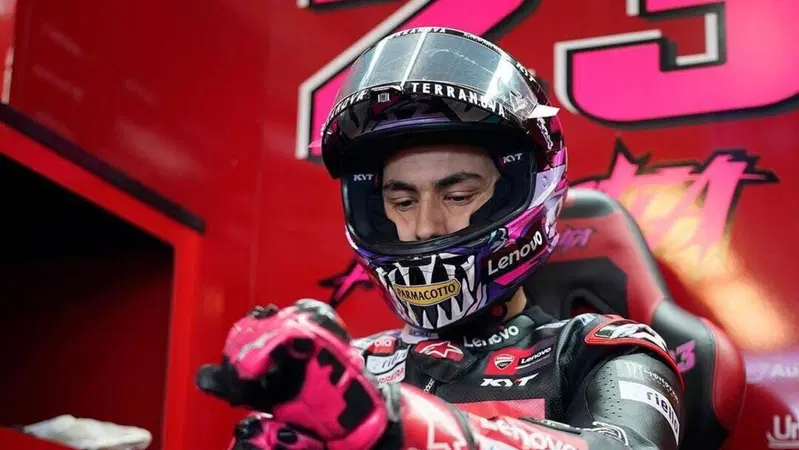 MotoGP 2023, #Valencia Test. Enea Bastianini: "La moto nuova va meglio, ma la frenata &egrave; ancora una nota dolente. Marc Marquez? Sar&agrave; una spina nel fianco"