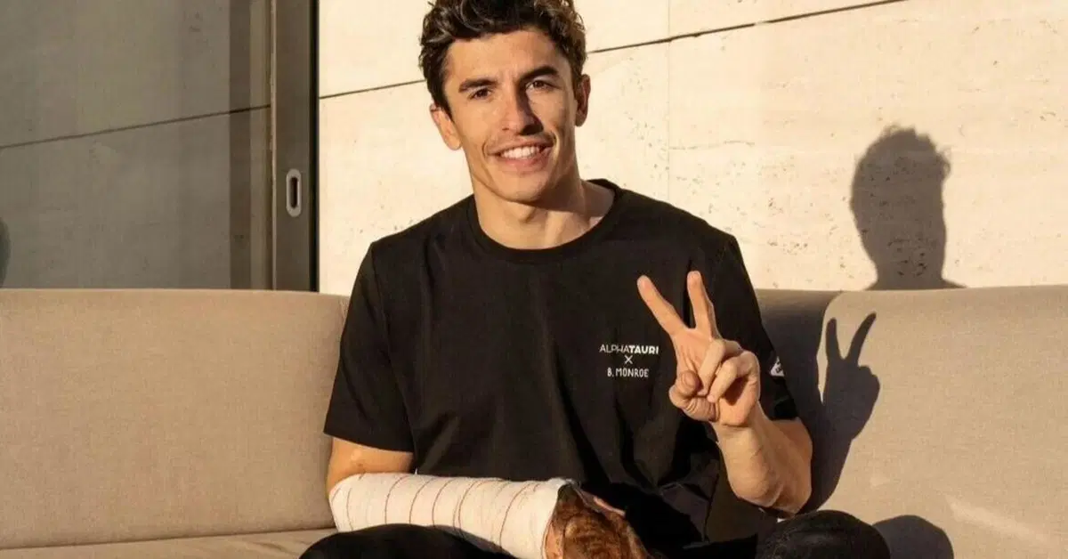 MotoGP 2023. Dopo il primo test con Ducati Marc Marquez &egrave; andato in sala operatoria