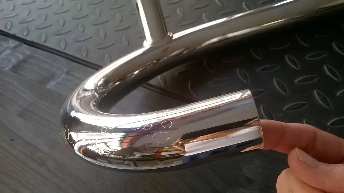 COLLETTORE SCARICO SINISTRO BMW R80 R100 (4)