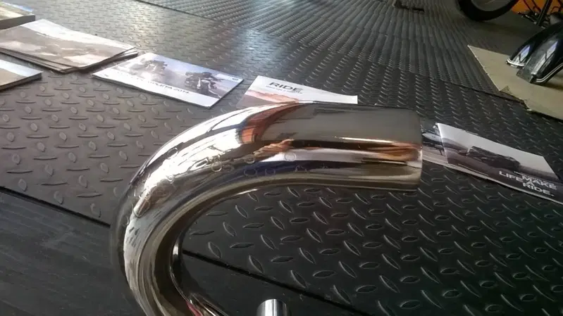 COLLETTORE SCARICO SINISTRO BMW R80 R100 (7)