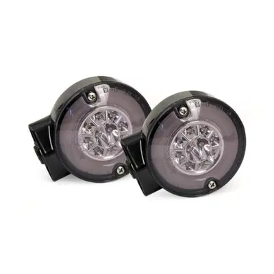 Frecce a led anteriori nere lenti fum&egrave; omologate p 