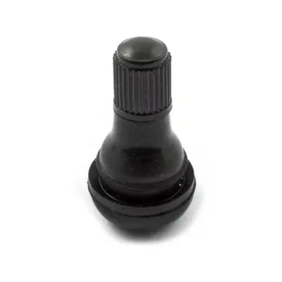 Valvola dritta corta a incastro per ruote tubeless 