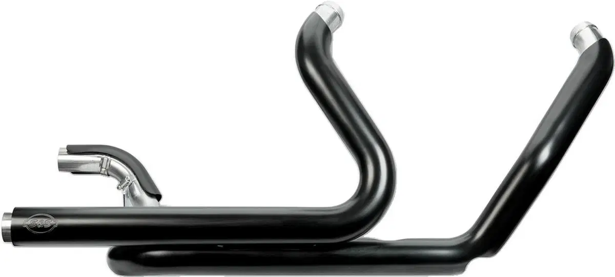 Collettori S&S Dual Power Tune neri per Touring da 