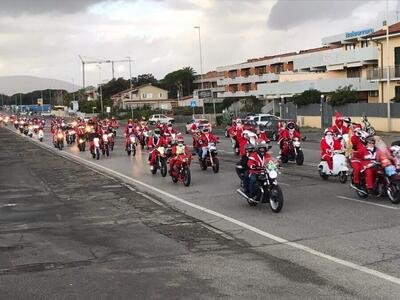 Moto Club Massa: cena sociale e Babbo Natale in moto