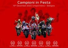 MotoGP 2023. La festa per i campioni Ducati è aperta a tutti: venerdì 15 dicembre a Bologna!