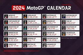 Calendario provvisorio 2024