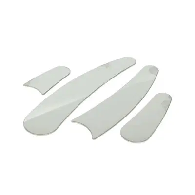 Coperchi in acciaio cromato adesivi per Softail da 