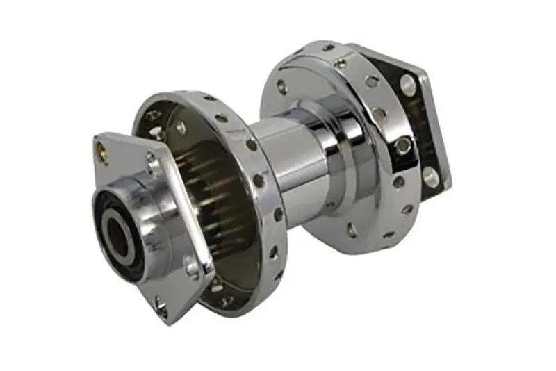 Mozzo posteriore 40 fori Cromato doppia flangia Pe 