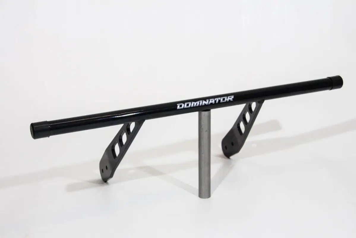 Crash Bar anteriore Dominator nero per Dyna dal 19 