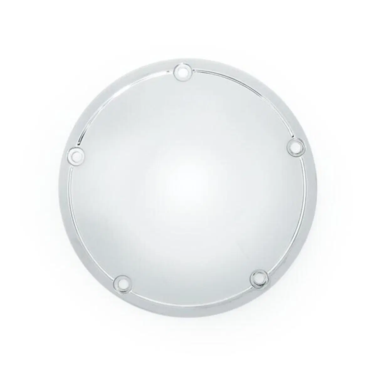 Coperchio frizione derby cover bombato cromato per 