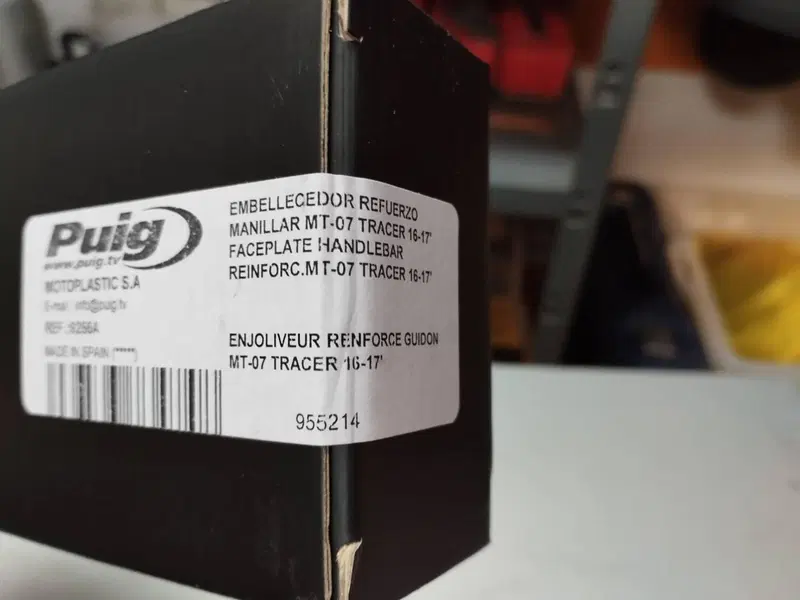 Barra rinforzo manubrio Tracer MT07 Puig (5)