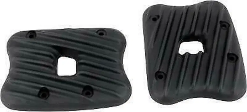 Coperchi Rocker Box Ribster neri Per Sportster dal EMD