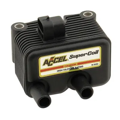 bobina nera Accel Super Coil per Softail dal 2000