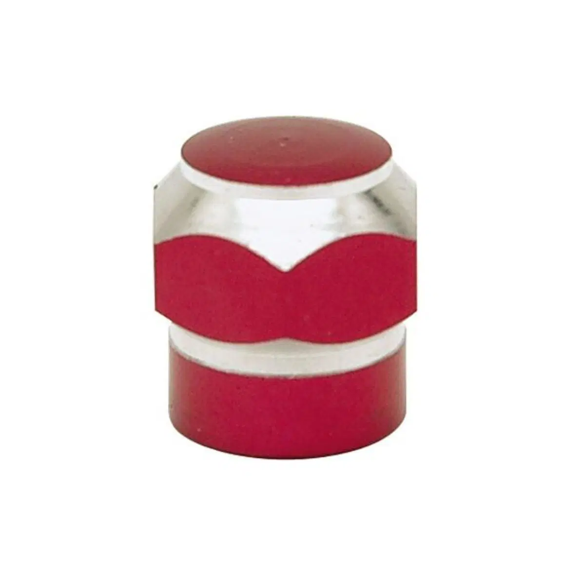 Tappini valvola Hex TwoTone rossi Trik Topz 
