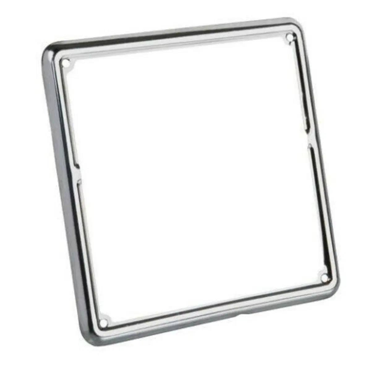 Cornice portatarga cromata per targa dal 1999 in p 