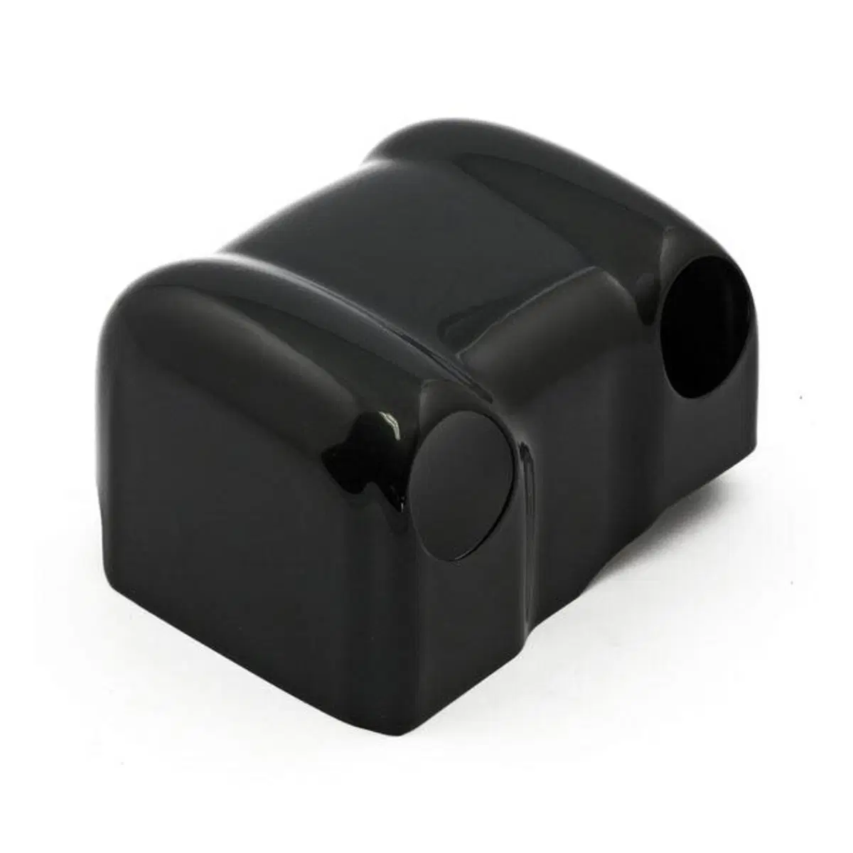 Coperchio bobina nero liscio Per Softail*** dal 20 
