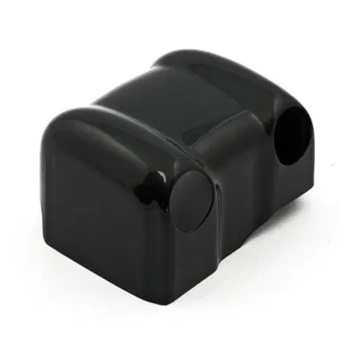 Coperchio bobina nero liscio Per&nbsp;Softail*** dal 20 