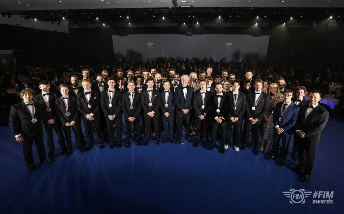 Awards FIM: premiati a Liverpool i 58 campioni del mondo 2023 